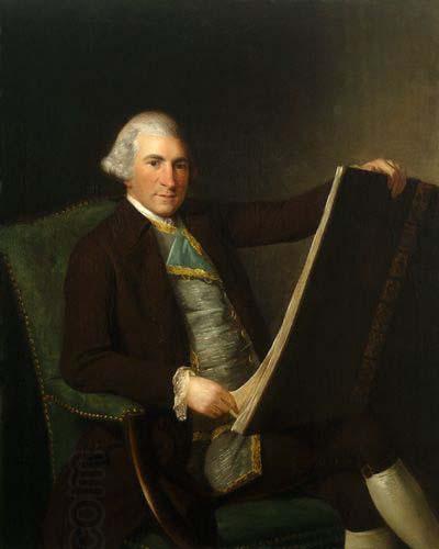 unknow artist Portrait of Robert Adam oil painting picture